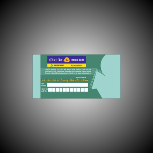 Indian Bank Passbook Wholesale Price | Bulk Indian Bank Passbook