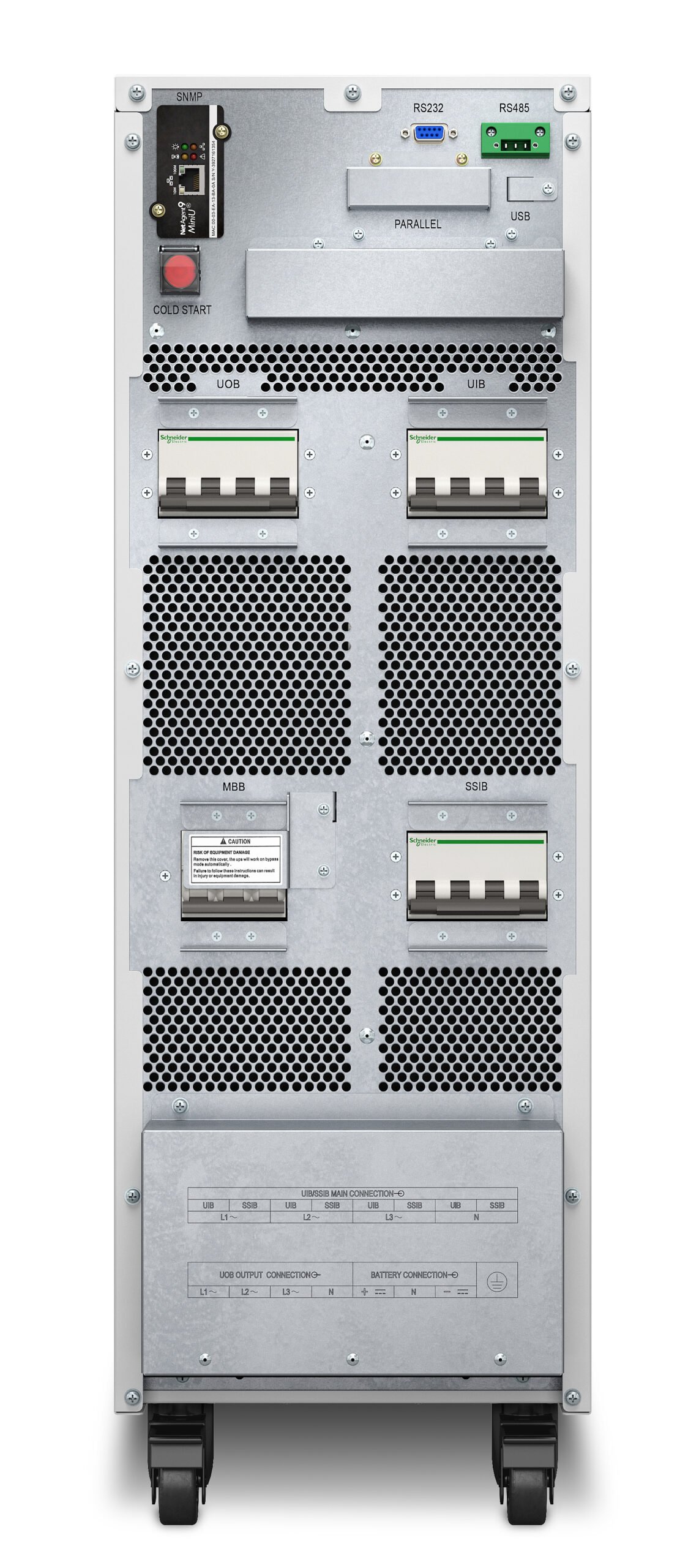 APC Easy 3S uninterruptible power supply (UPS) Double-conversion (Online) 40 kVA 40000 W