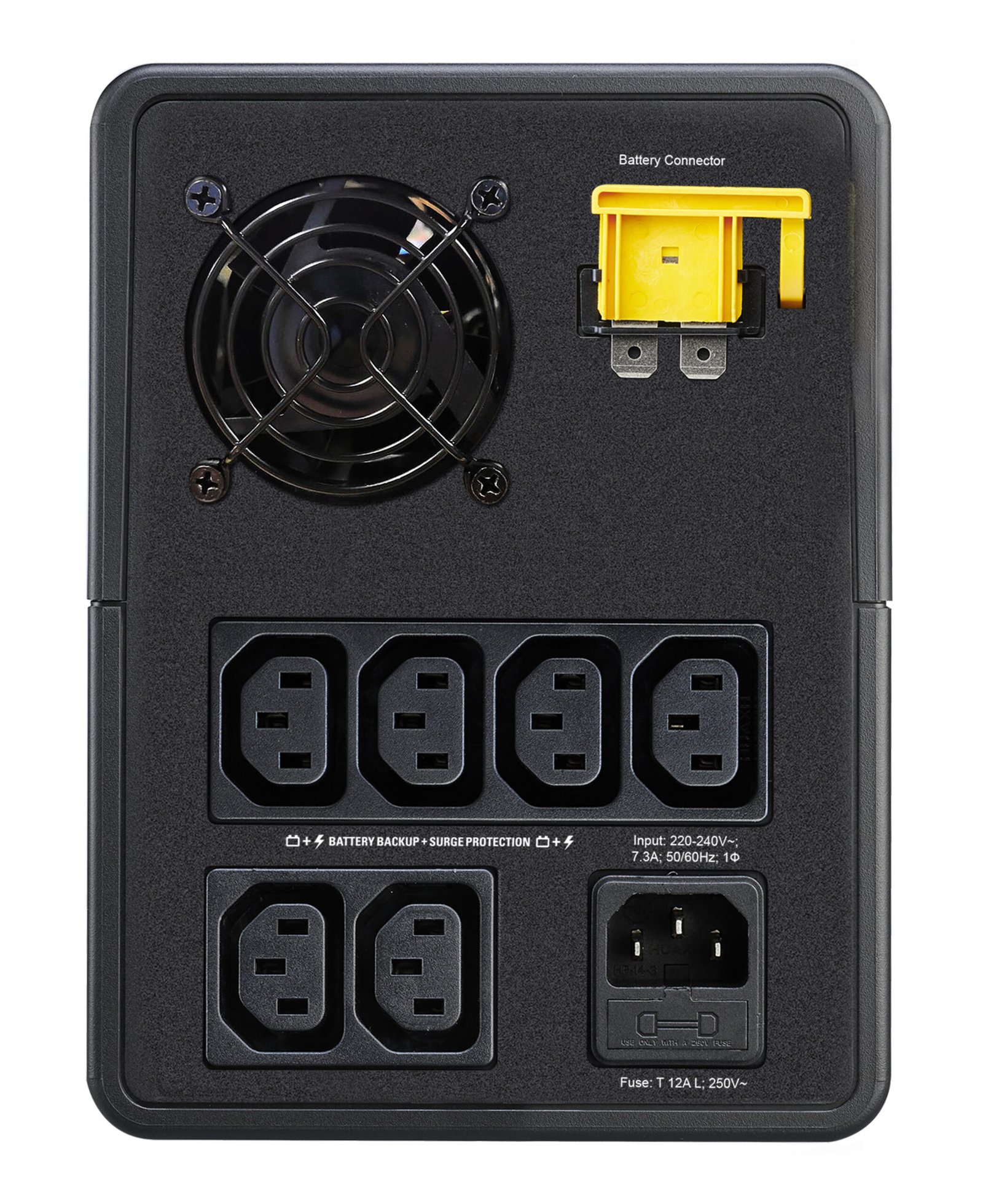 APC Easy UPS uninterruptible power supply (UPS) Line-Interactive 1.6 kVA 900 W 6 AC outlet(s)