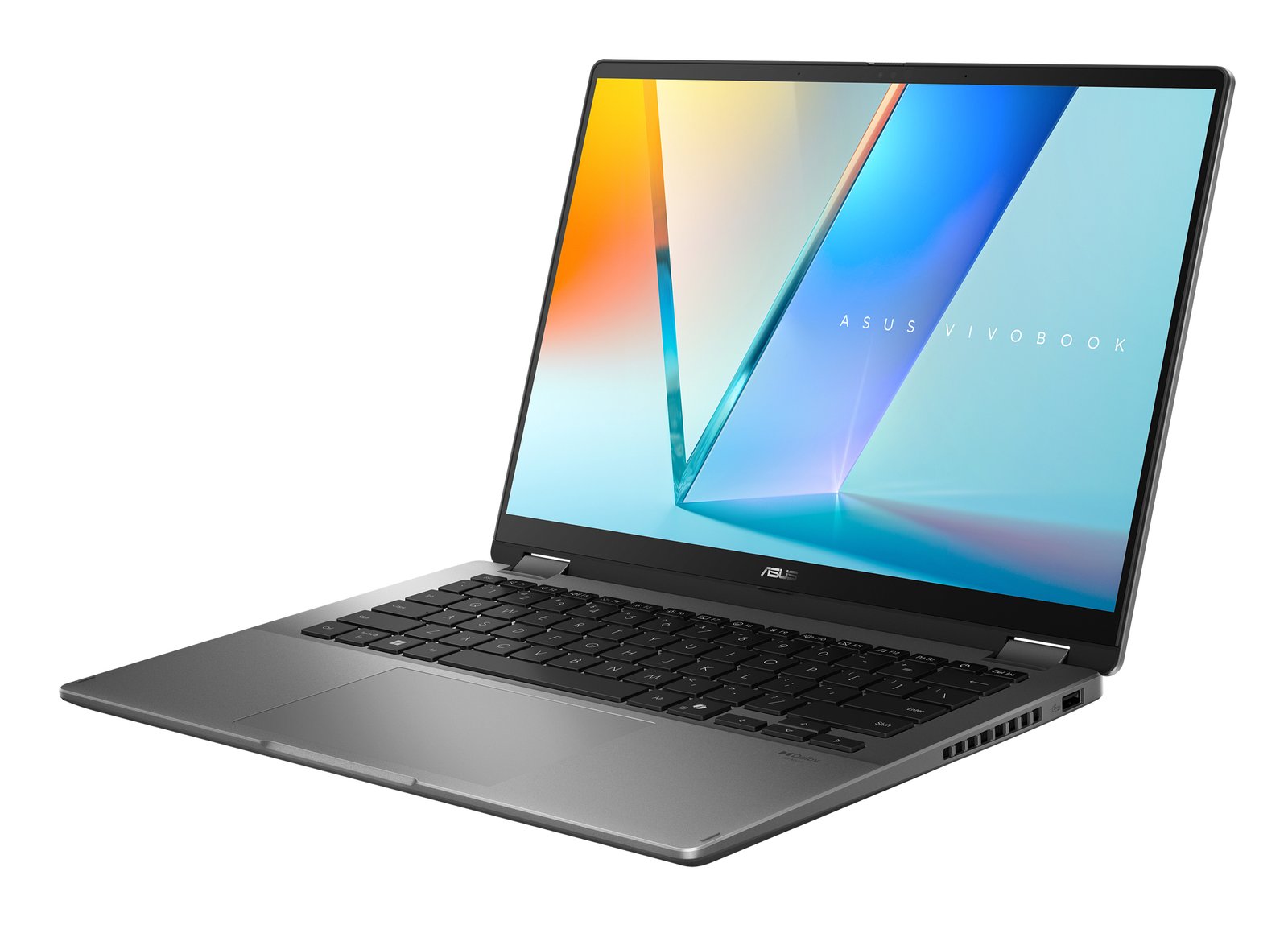 ASUS Vivobook 14 Flip TP3407SA-QL025WS Copilot+ PC Intel Core Ultra 7 256V Hybrid (2-in-1) 35.6 cm (14") Touchscreen WUXGA 16 GB LPDDR5x-SDRAM 512 GB SSD Wi-Fi 7 (802.11be) Windows 11 Home Grey
