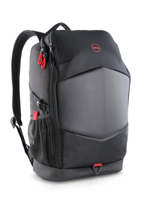 DELL 50KD6 laptop case 43.2 cm (17") Backpack Black, Grey, Red