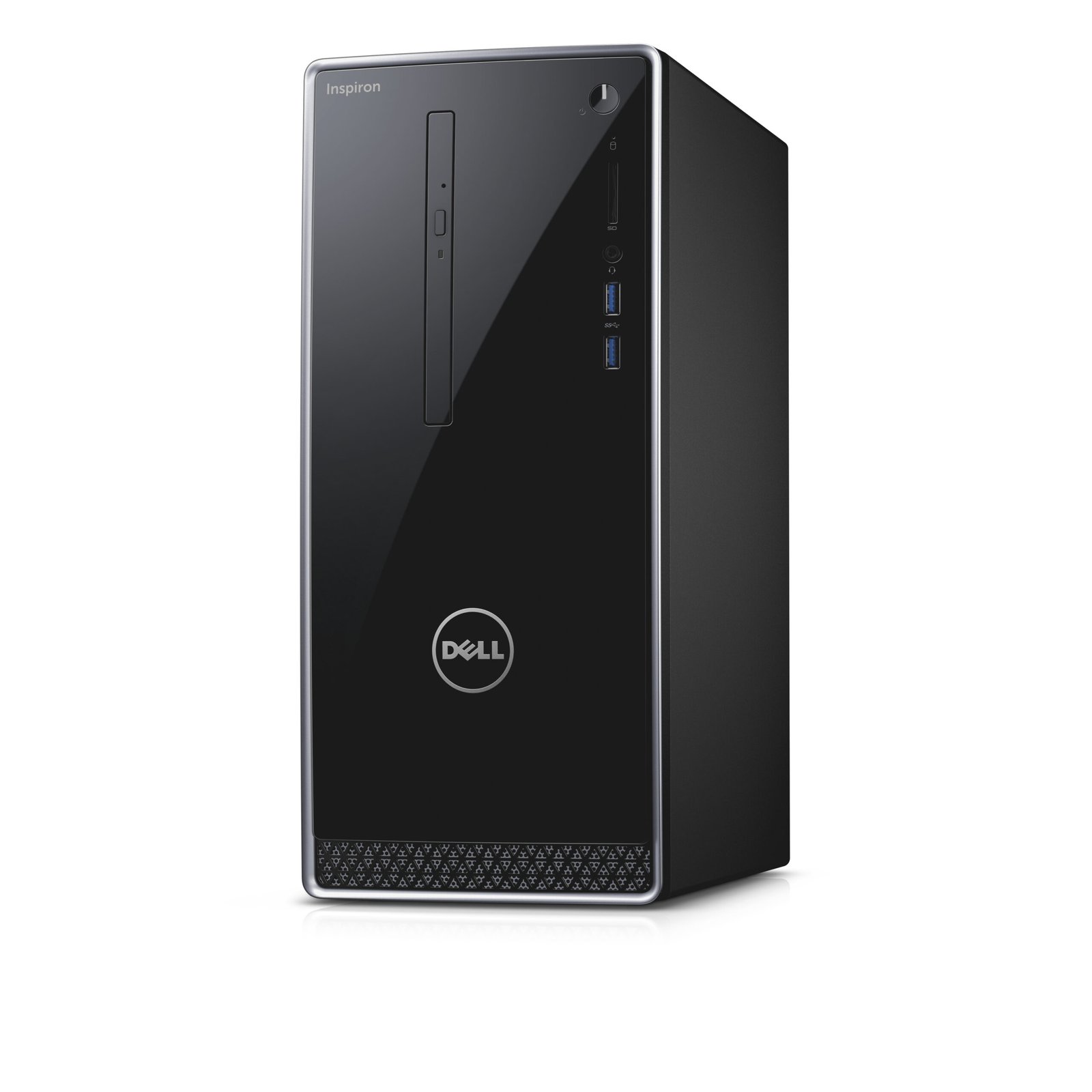 DELL Inspiron 3668 Intel® Core™ i5 i5-7400 8 GB DDR4-SDRAM 1.12 TB HDD+SSD NVIDIA® GeForce® GT 1030 Windows 10 Home Desktop PC Black