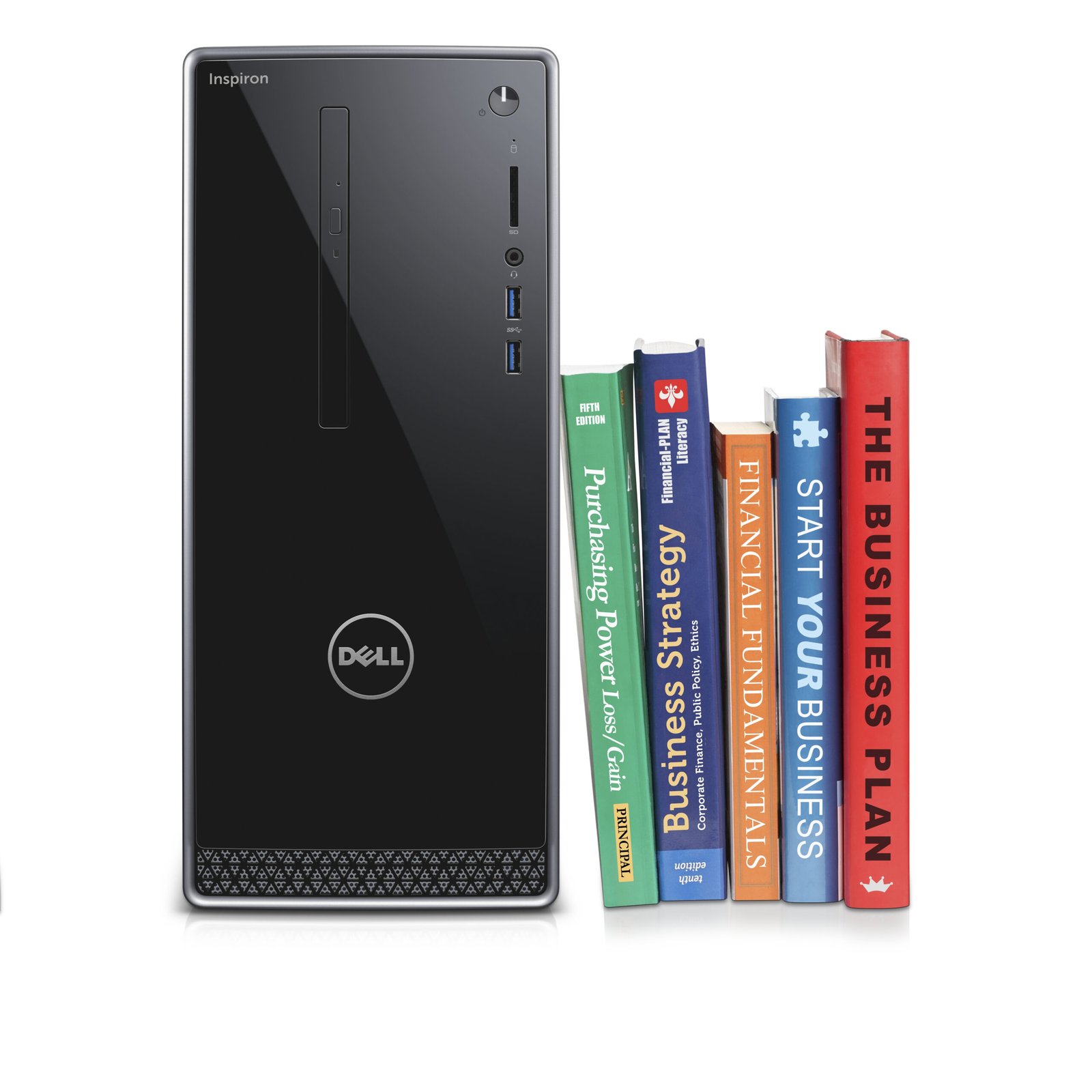 DELL Inspiron 3668 Intel® Core™ i5 i5-7400 8 GB DDR4-SDRAM 1.12 TB HDD+SSD NVIDIA® GeForce® GT 1030 Windows 10 Home Desktop PC Black