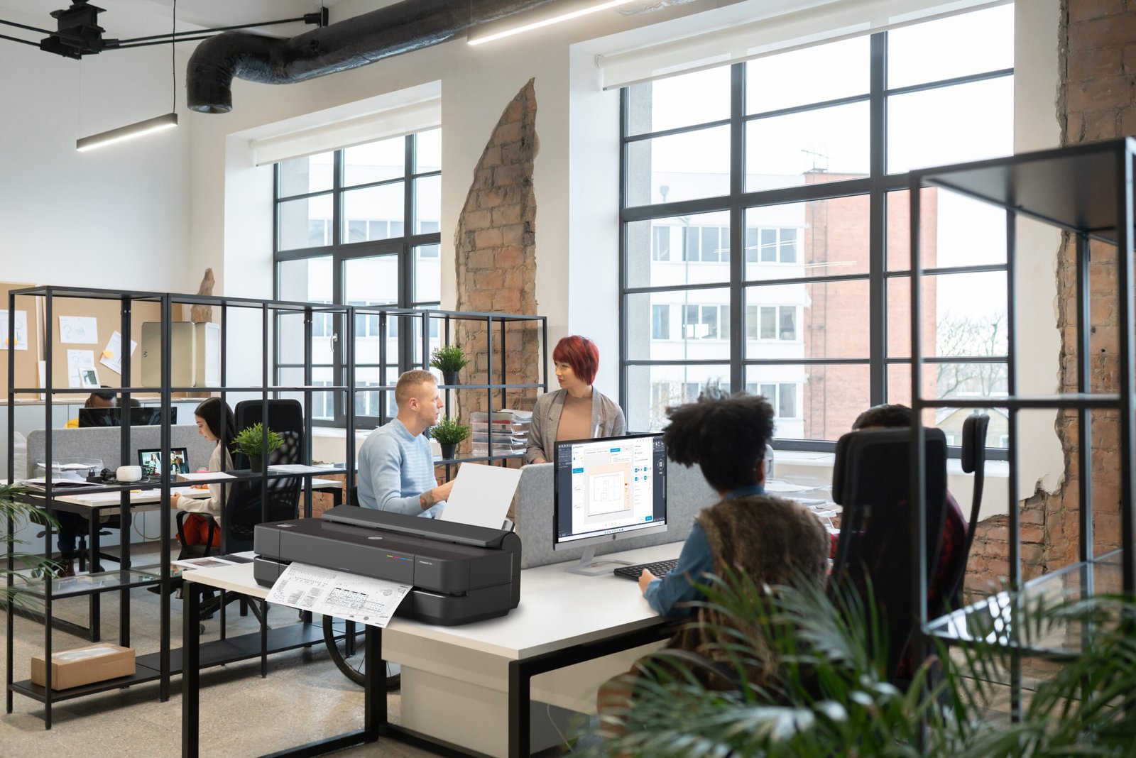 HP Designjet T1600 36-in PostScript Printer