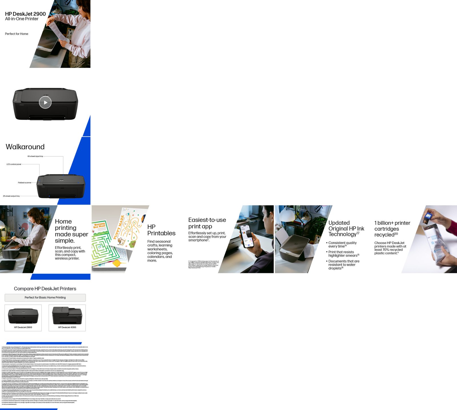 HP DeskJet 2931 Wireless All-in-One Color Printer