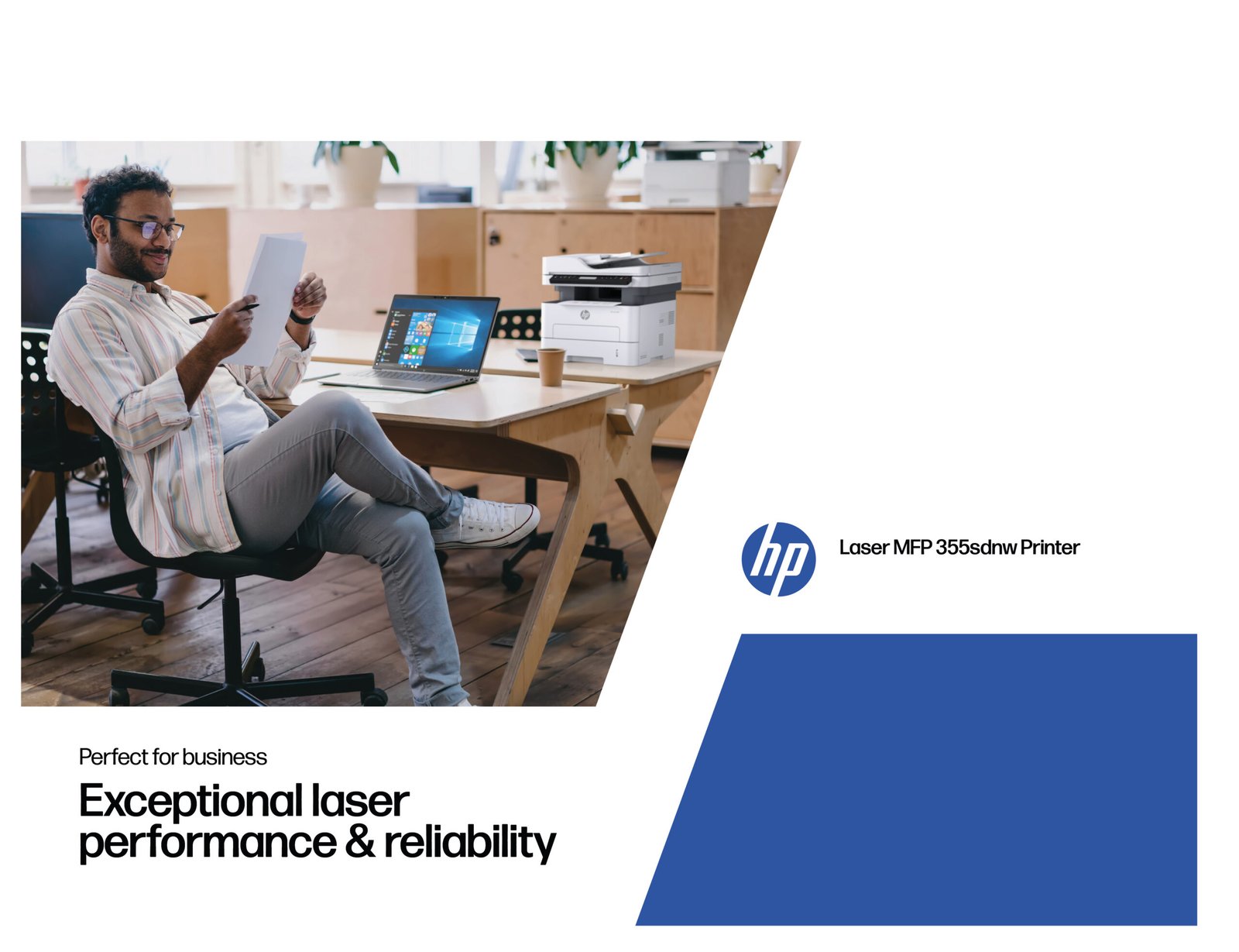 HP Laser LaserJet Printer, Only Ethernet; Duplex; Copier, Scanner