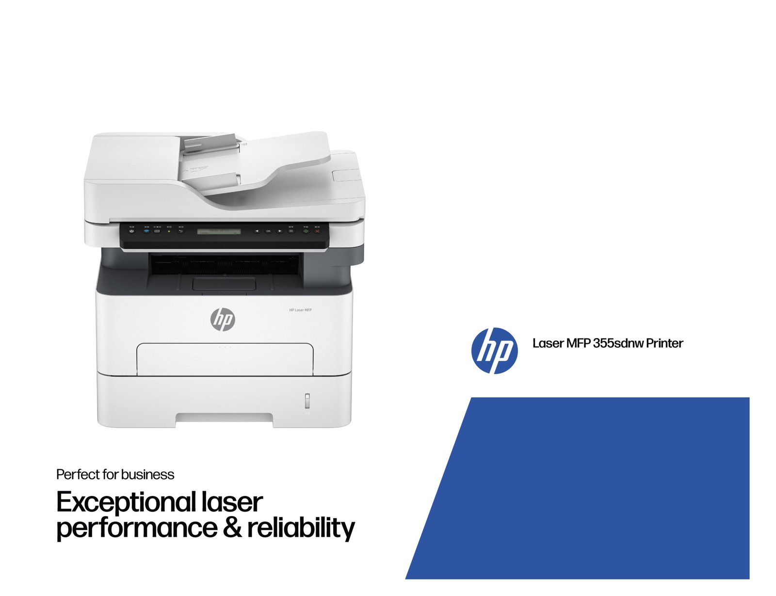 HP Laser LaserJet Printer, Only Ethernet; Duplex; Copier, Scanner