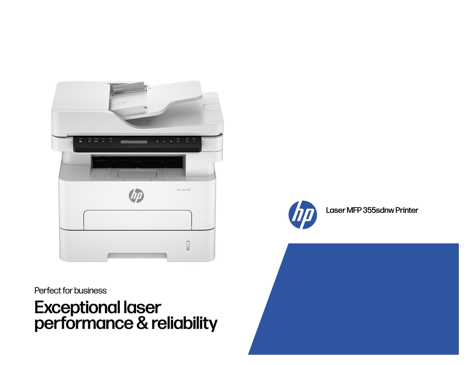 HP Laser LaserJet Printer, Only Ethernet; Duplex; Copier, Scanner