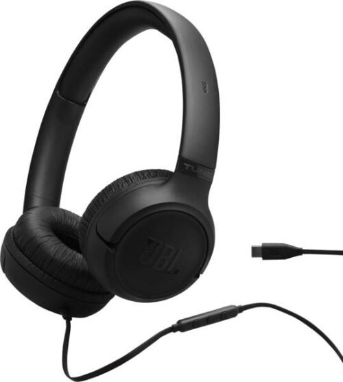JBL Tune 530C USB C Headset Wired Head-band Music/Everyday USB Type-C Black