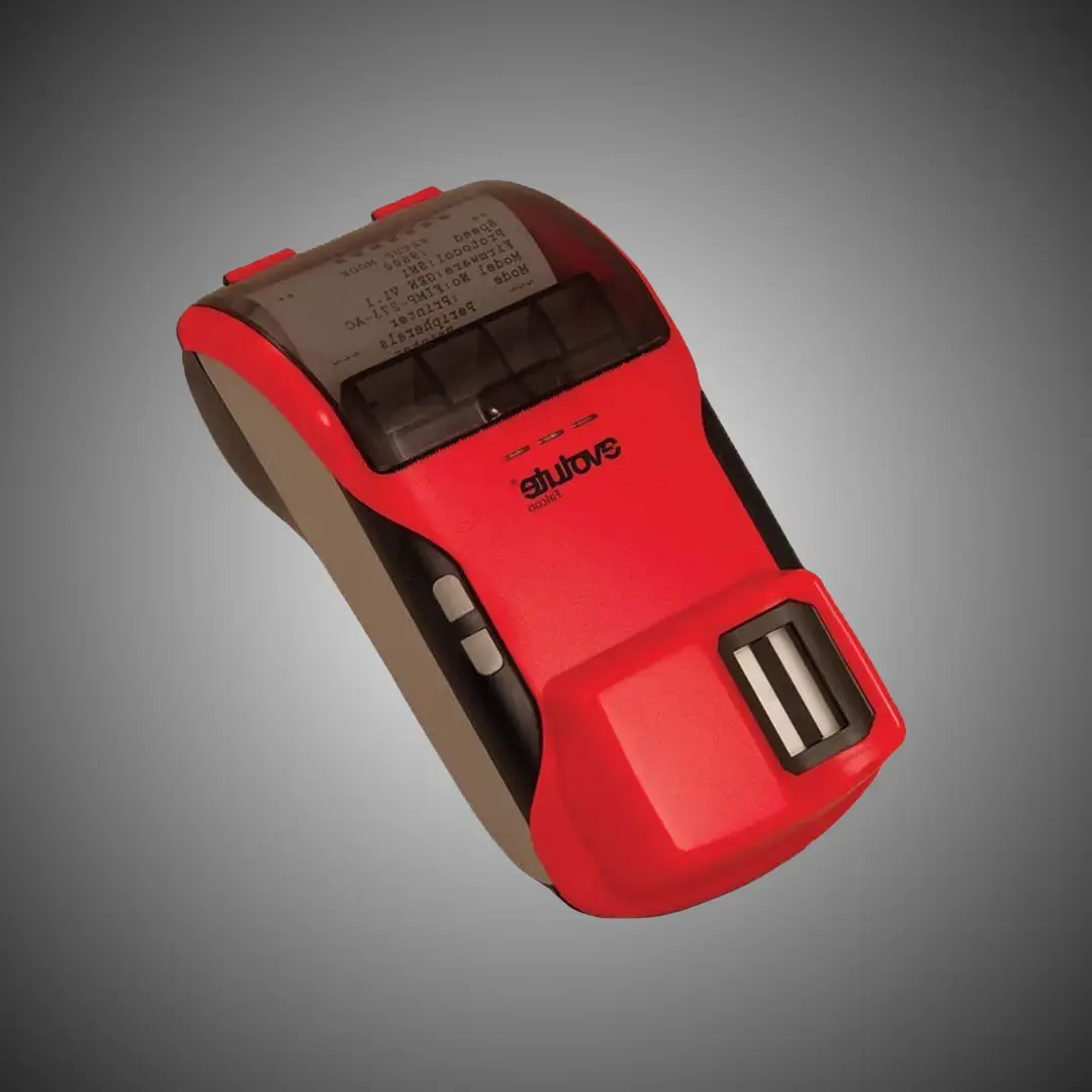 Evolute Falcon Plus RDS L1 Wireless Fingerprint Scanner with Bluetooth Thermal Printer | AEPS Biometric Device
