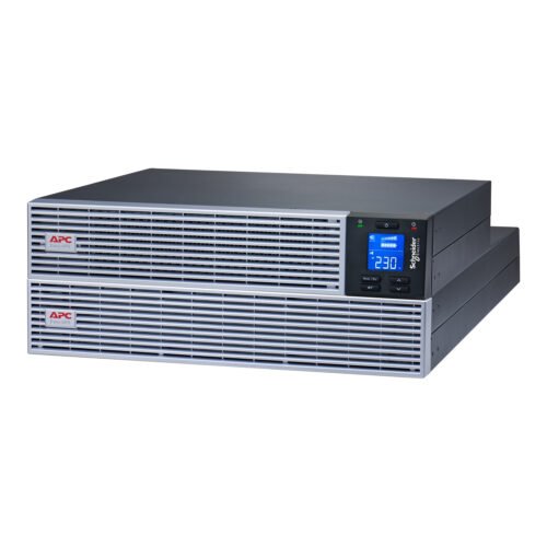 APC Easy UPS On-Line, 3kVA, Lithium-ion, Rack/Tower 4U, 230V, 6 IEC C13 + 1 IEC C19 outlets, Intelligent Card Slot, Extended runtime, W/O rail kit
