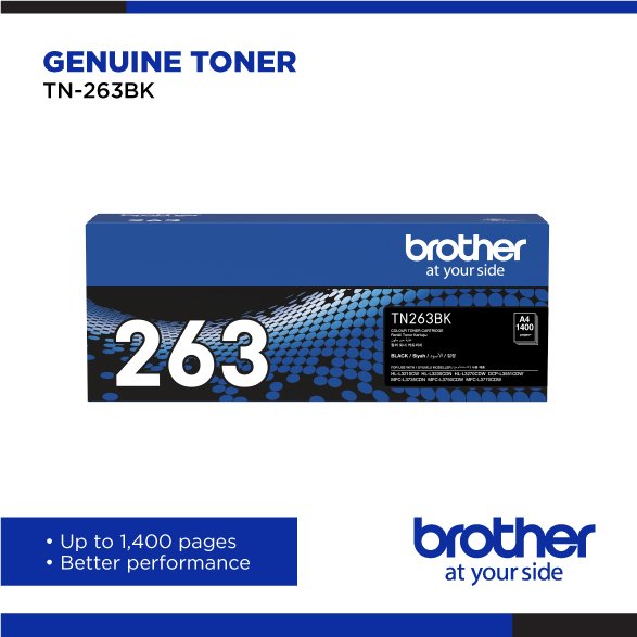 Brother TN-263BK toner cartridge 1 pc(s) Original Black