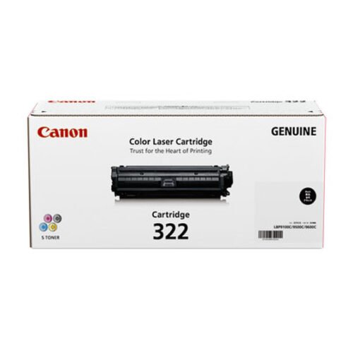 Canon 322 BK toner cartridge 1 pc(s) Original Black