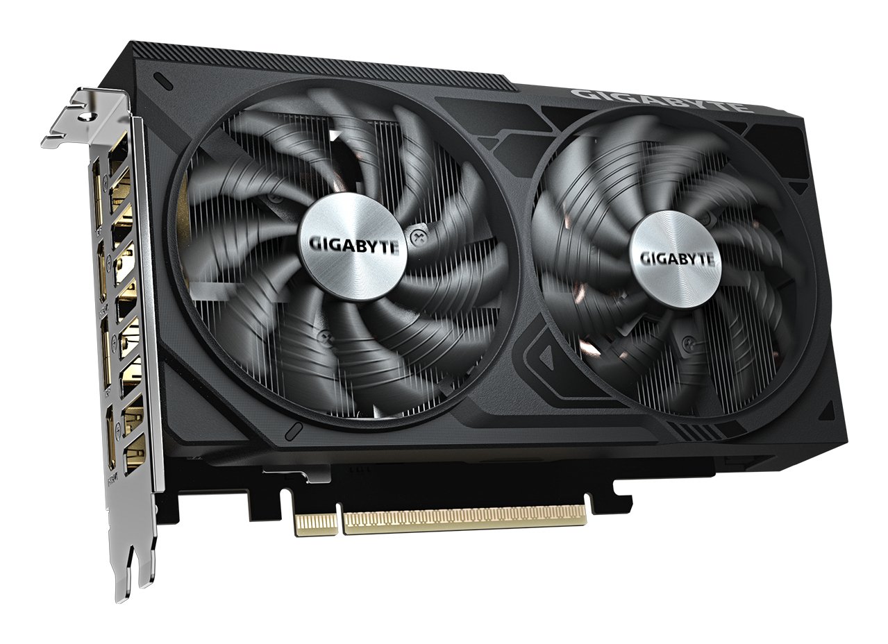 GIGABYTE GeForce RTX 5050 WINDFORCE OC V2 8G Graphics Card - 8GB GDDR6, 128bit, PCI-E 5.0, 2572MHz Core Clock, 2 x DP, 2 x HDMI, NVIDIA DLSS 4, GV-N5050WF2OCV2-8GD