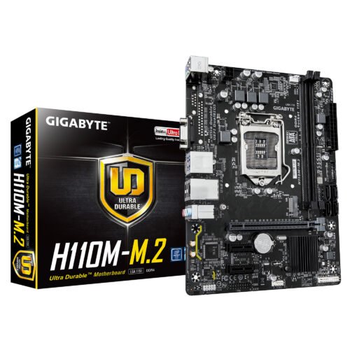 GIGABYTE H110M-M.2 motherboard H110 Express micro ATX