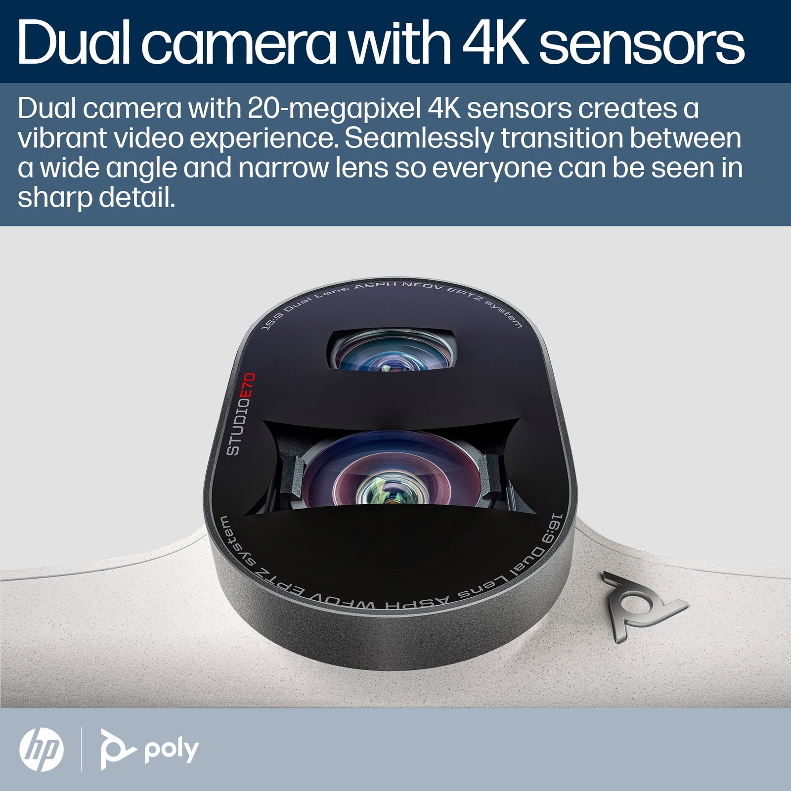 HP Poly Studio E70 Smart Camera