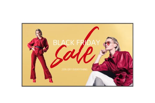 LG 110UM5K-B Digital signage flat panel 2.79 m (110") LCD Wi-Fi 500 cd/m² 4K Ultra HD Black WebOS 16/7