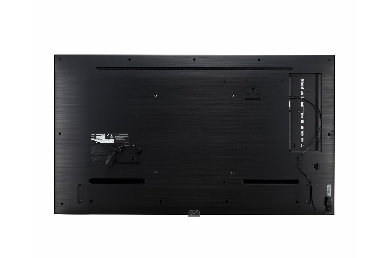 LG 43UH5J-H Digital signage flat panel 109.2 cm (43") LED Wi-Fi 500 cd/m² 4K Ultra HD Black WebOS 24/7