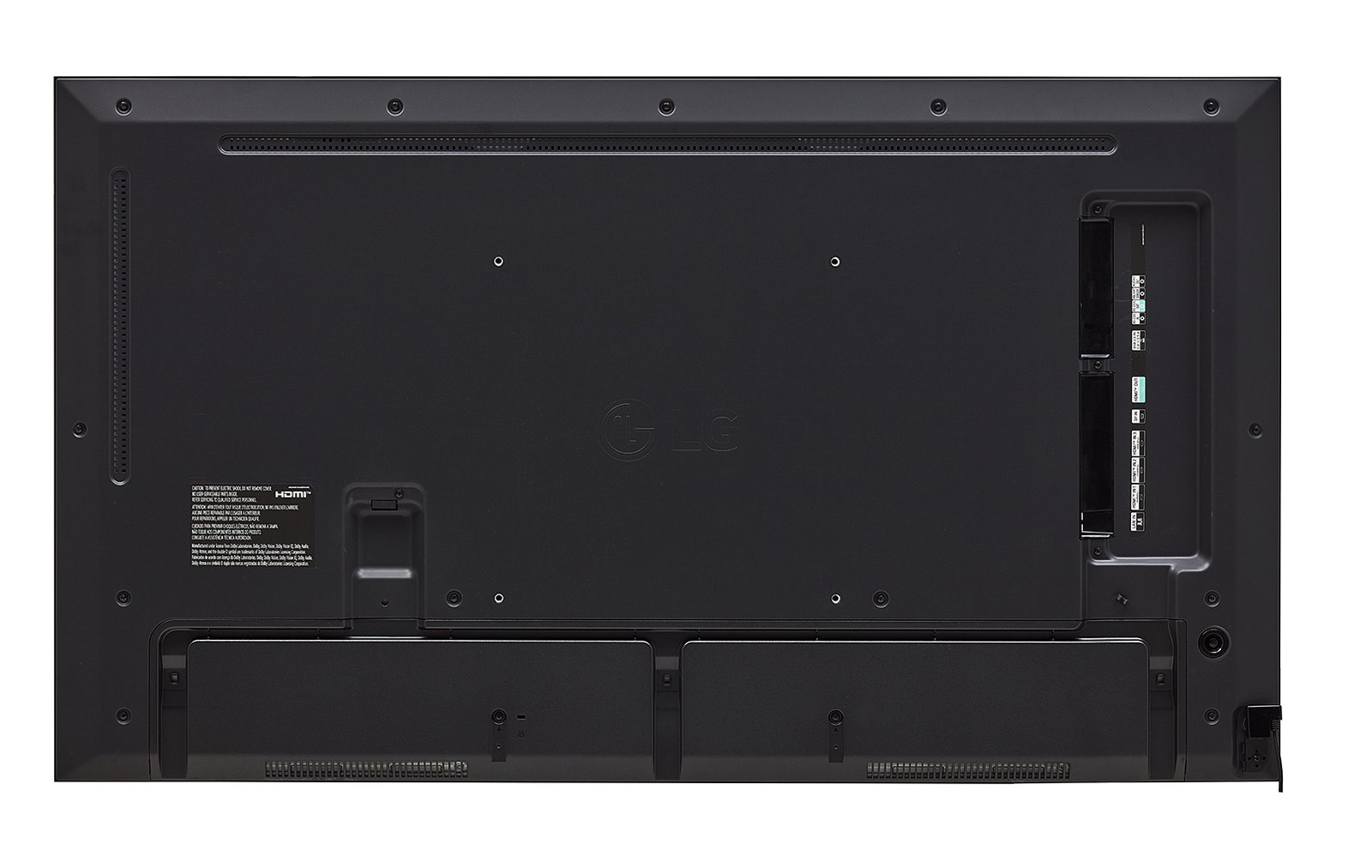 LG 43UH5N-E Digital signage flat panel 109.2 cm (43") LCD Wi-Fi 500 cd/m² 4K Ultra HD Black WebOS 24/7