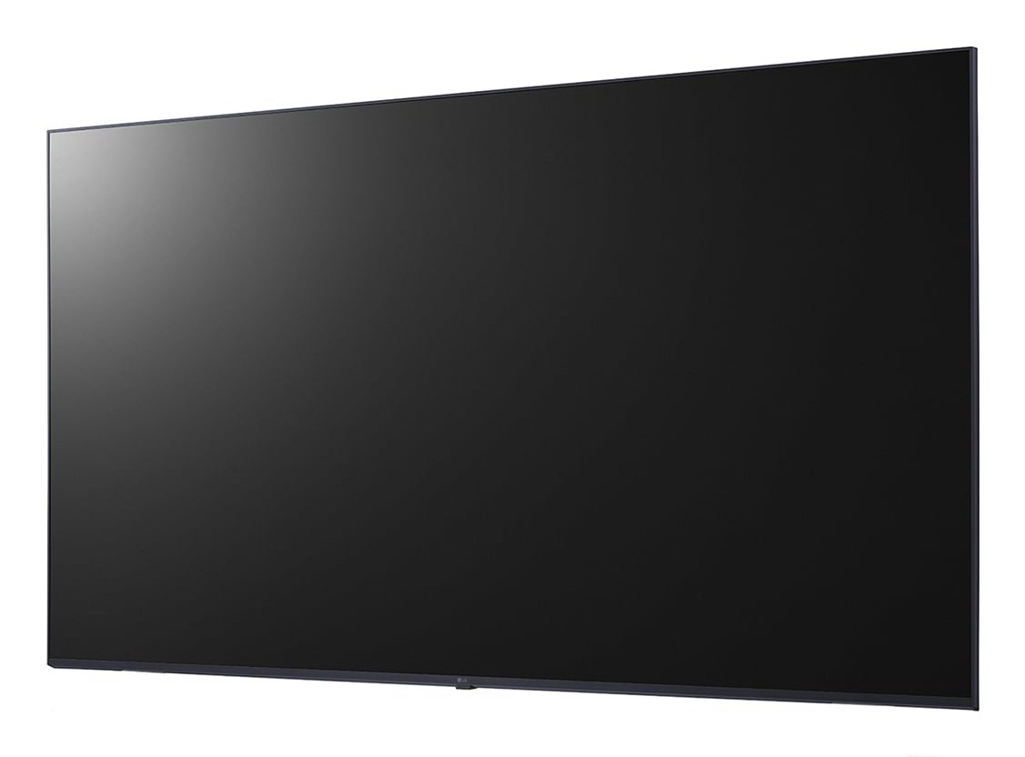 LG 55UL3J-N Digital signage flat panel 139.7 cm (55") LED Wi-Fi 400 cd/m² 4K Ultra HD Black WebOS 16/7