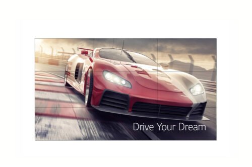 LG 55VM5J-H Digital signage flat panel 139.7 cm (55") 500 cd/m² Full HD Black WebOS 24/7