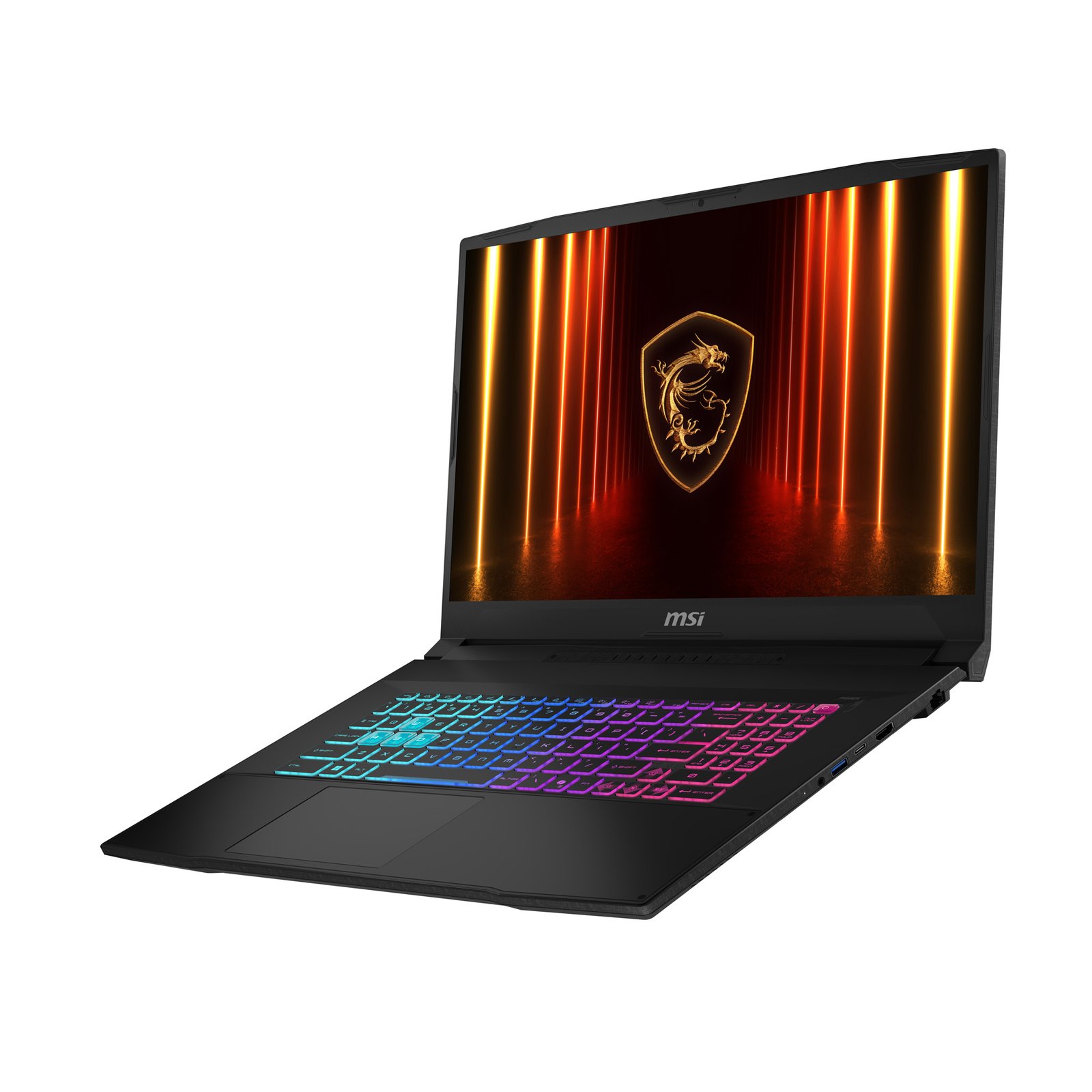 MSI Katana 17 HX B14WGK-085IN Intel® Core™ i9 i9-14900HX Laptop 43.9 cm (17.3") Quad HD 16 GB DDR5-SDRAM 1 TB SSD NVIDIA® GeForce RTX™ 5070 Laptop GPU Wi-Fi 6E (802.11ax) Windows 11 Home Black