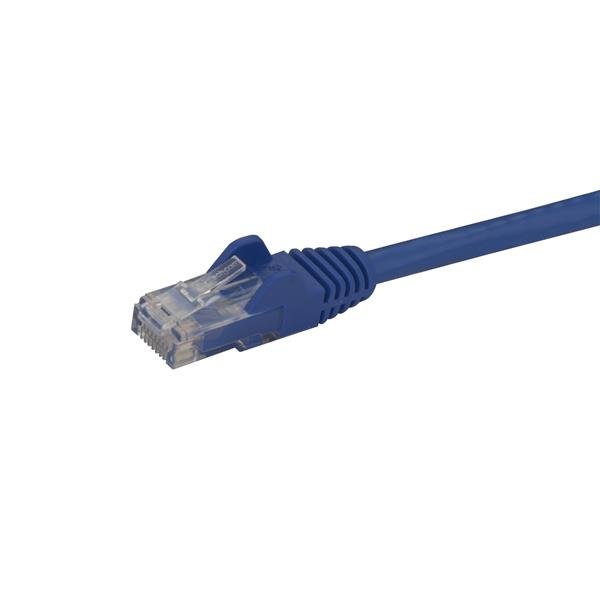 StarTech.com 1.5m CAT6 Ethernet Cable - Blue CAT 6 Gigabit Ethernet Wire -250MHz 100W PoE RJ45 UTP Network/Patch Cord Snagless w/Strain Relief Individually Tested