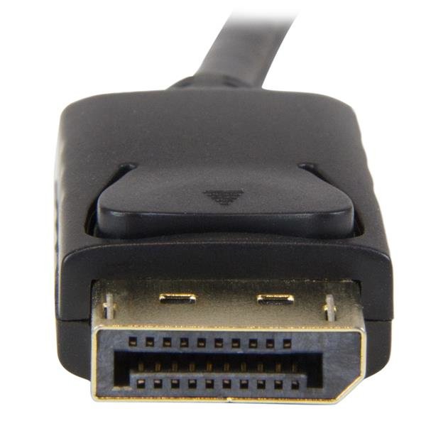 StarTech.com 16.4ft (5m) DisplayPort to HDMI Cable - 4K 30Hz - DisplayPort to HDMI Adapter Cable - DP 1.2 to HDMI Monitor Cable Converter - Latching DP Connector - Passive DP to HDMI Cord
