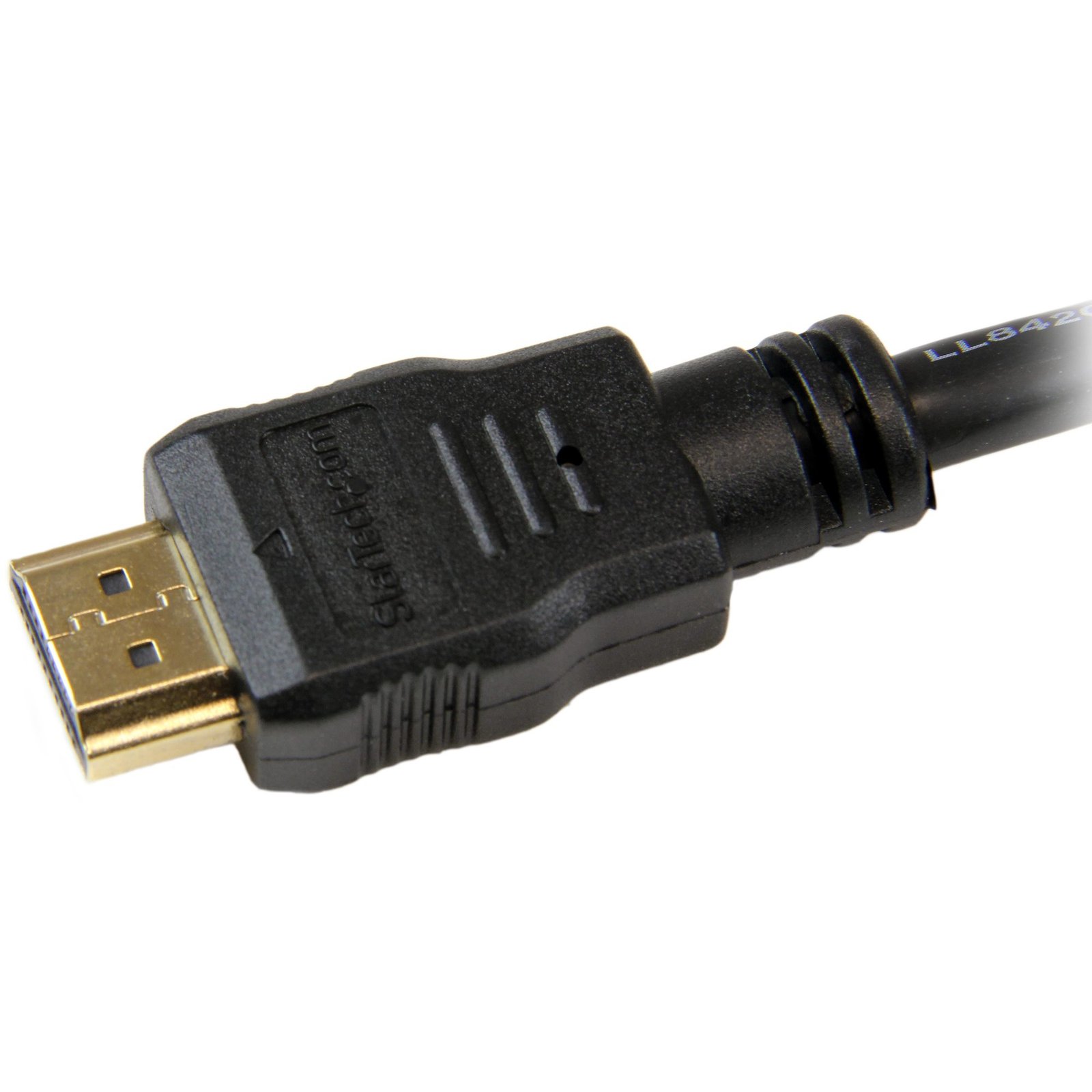 StarTech.com 16.4ft (5m) HDMI Cable - 4K High Speed HDMI Cable with Ethernet - UHD 4K 30Hz Video - HDMI 1.4 Cable - Ultra HD HDMI Monitors, Projectors, TVs & Displays - Black HDMI Cord - M/M