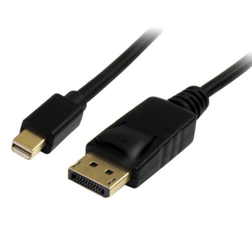 StarTech.com 2m (6.6ft) Mini DisplayPort to DisplayPort 1.2 Cable - 4K x 2K UHD Mini DisplayPort to DisplayPort Adapter Cable - Mini DP to DP Cable for Monitor - mDP to DP Converter Cord