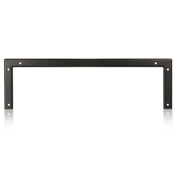 StarTech.com 2U Vertical Wall Mount Patch Panel Bracket - Steel Rack Mount Bracket w/Hardware for 19" Network, Server and Data Equipment - TAA