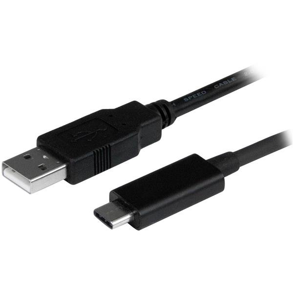 StarTech.com 3ft (1m) USB-A to USB-C Charging Cable, Charge & Sync, 3A, USB 2.0, USB-IF Certified - USB Charging Cord