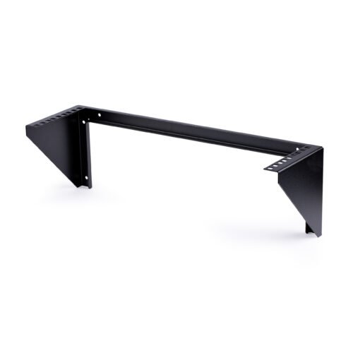 StarTech.com 3U 19” Wall Mount Vertical Rack Bracket, Wall Mount Patch Panel Bracket for Data/AV/IT/Computer Equipment, 3U Rack for Cabinet or Server Room, Supports 150lb (68kg) Capacity - TAA