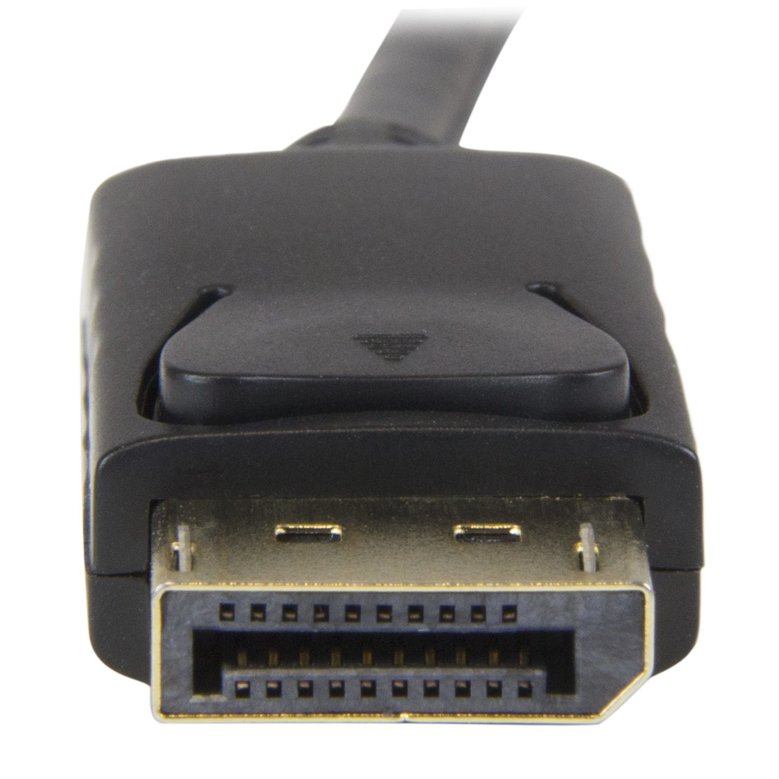 StarTech.com 6.6ft (2m) DisplayPort to HDMI Cable - 4K 30Hz - DisplayPort to HDMI Adapter Cable - DP 1.2 to HDMI Monitor Cable Converter - Latching DP Connector - Passive DP to HDMI Cord