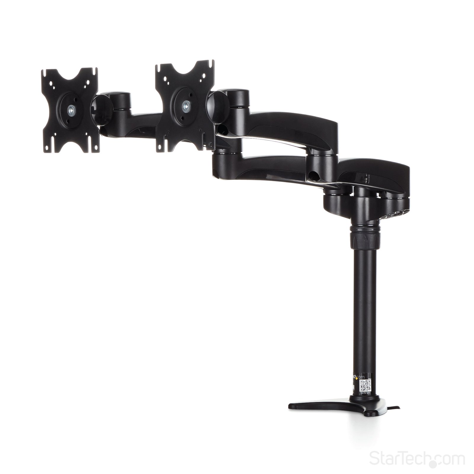 StarTech.com Desk-Mount Dual Monitor Arm - Articulating - For up to 24" (29.9lb/13.6kg) Displays