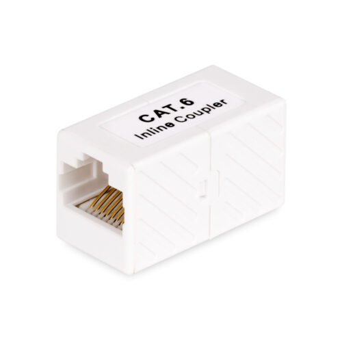 StarTech.com RJ45 Coupler, Inline Cat6 Coupler, Female to Female (F/F) T568B Connector, Unshielded Ethernet Cable Extension